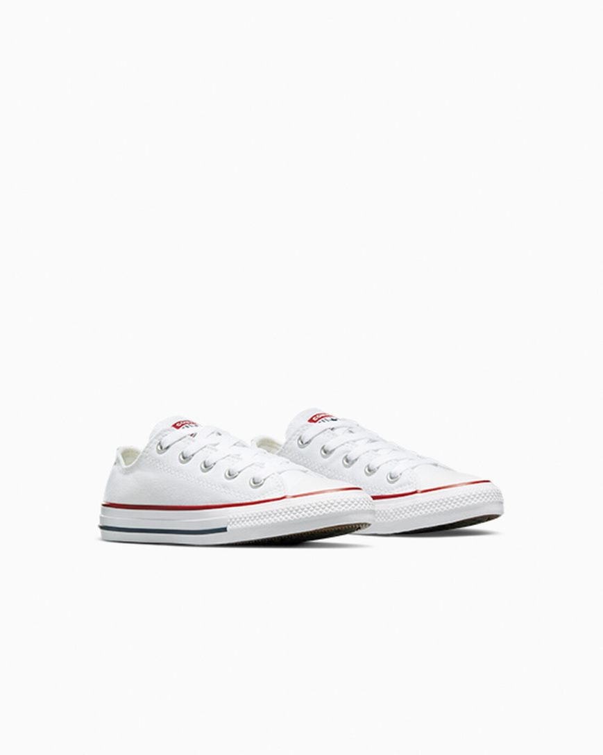 Chlapecké Boty Nízké Converse Chuck Taylor All Star Classic Bílé | CZ GHJS51